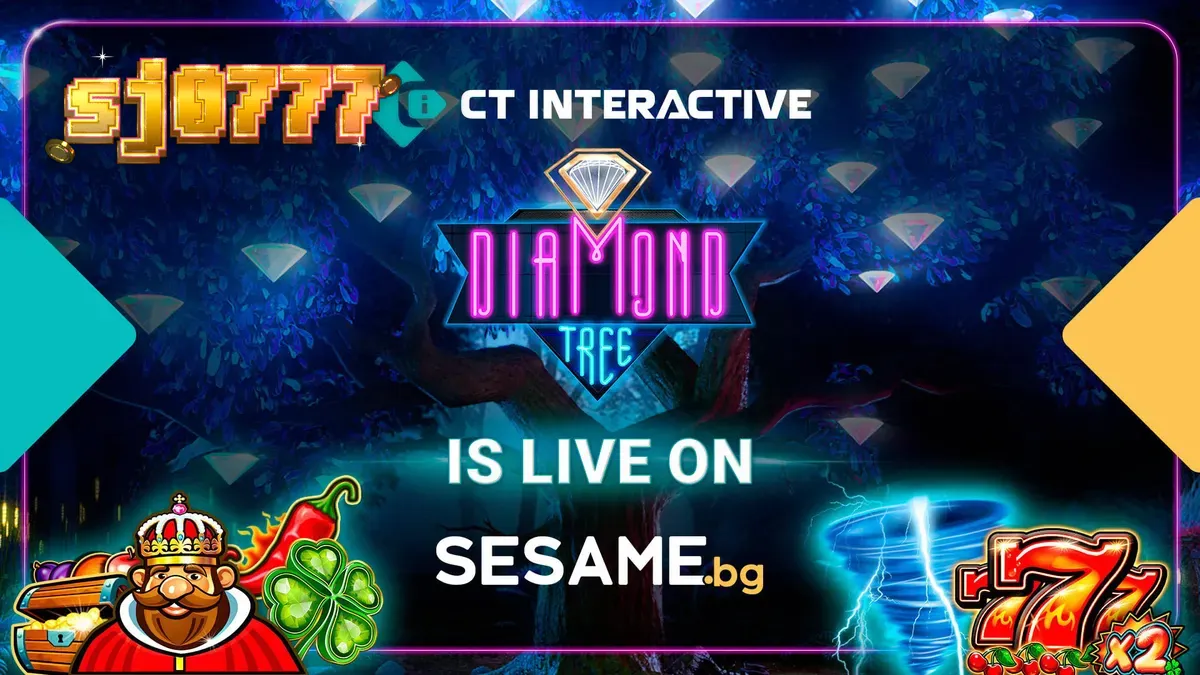 Tampilan antarmuka permainan slot dalam koleksi Diamond Tree Jackpot